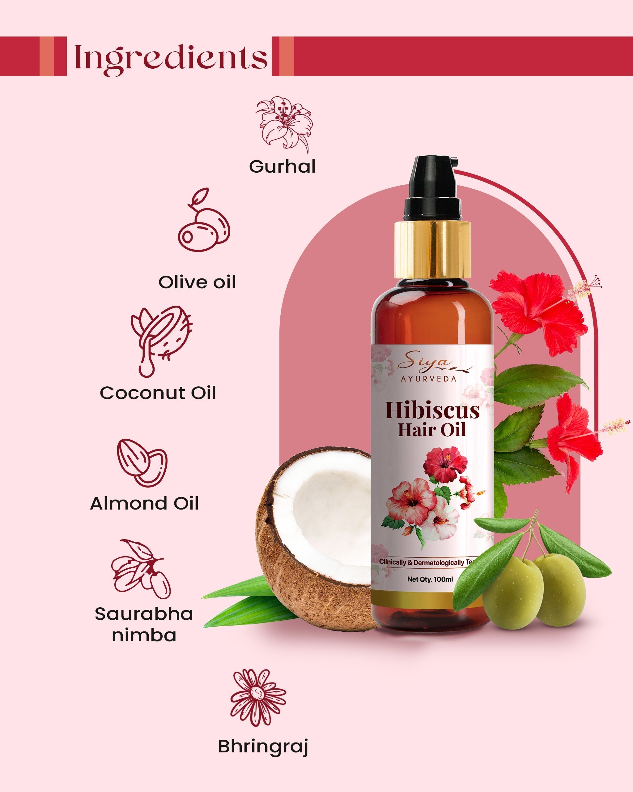 Hibiscus Oil Ingredients