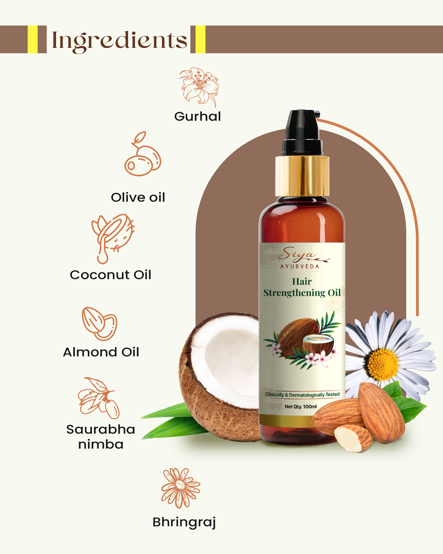 Hair Strengthening Oil Ingredients