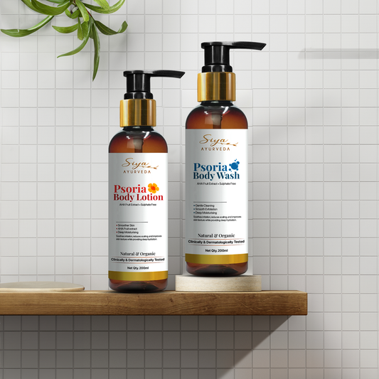 Psoriasis BodyWash and BodyLotion Combo